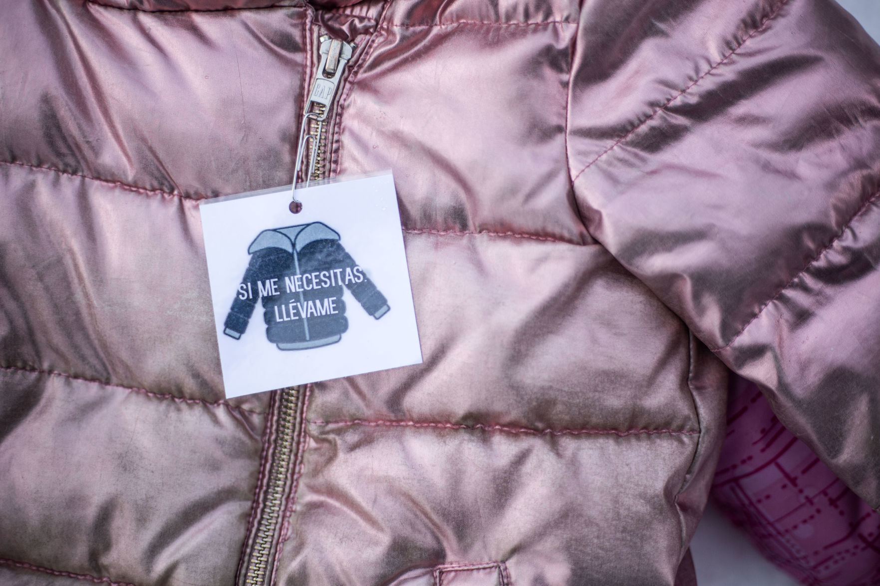 Need a coat, take a coat